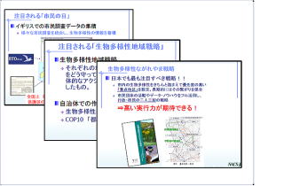 「モニタリングサイト1000里地調査」の紹介