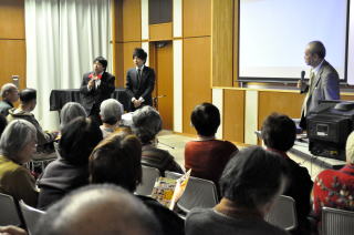 講演会の様子の写真