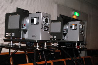 35ミリ映写機の写真