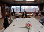 成人式実行委員会の皆さんが井崎市長を訪問