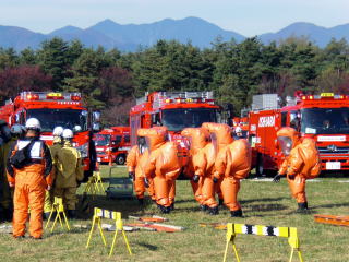 長野県を含む緊急消防援助隊