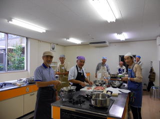 「男の料理」の皆さんの写真