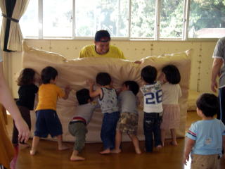子どもたちは大喜び