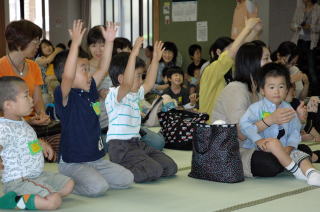 約200名の親子連れが集いました