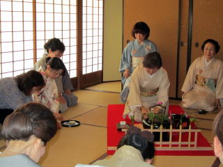 一茶双樹記念館の和の空間で