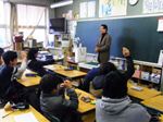 日本画を学ぶ課外授業の写真