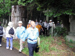 「流山史跡ガイドウォーキング」