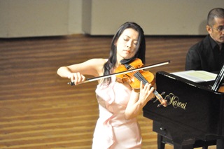 川井郁子さんのヴァイオリンコンサート