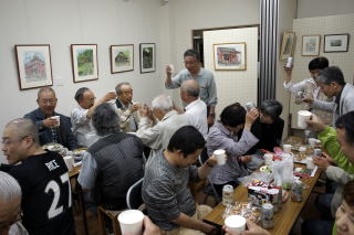 懇親会