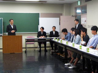 井崎市長のあいさつ