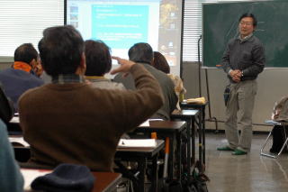 千葉大学園芸学部の近江さんが講師に