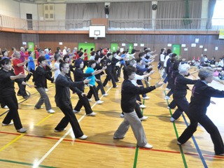 第4回流山市太極拳のつどい