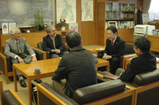 陶友会と市長懇談