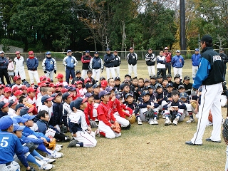 NTTドコモ少年野球教室