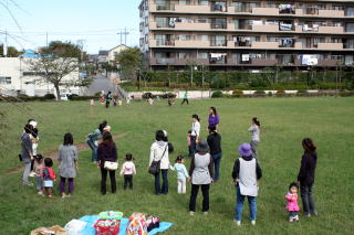 子育てサロンで運動会開催