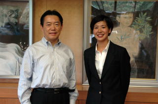 井崎市長と平山さん