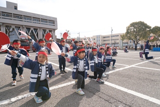 かわいらしい子どもたちの演技