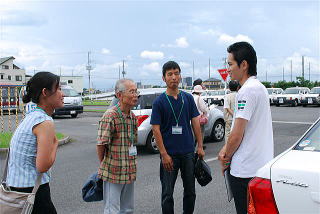 JCNコアラと朝日新聞地域版が取材に