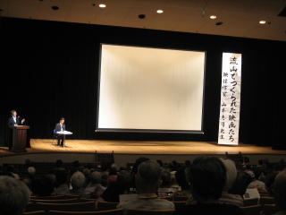 流山で撮られた映画が上映