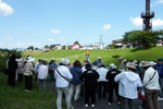 運河水辺公園で