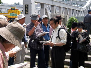 芭蕉などいにしえの人々に思いをはせる