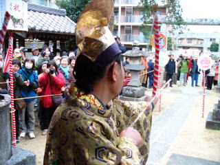 今年の初戸・洞下さんの射的