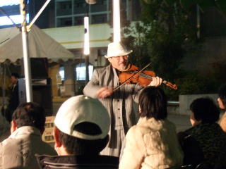 アントニオ斉藤さんのヴァイオリン