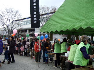 1000人分のつきたて餅を