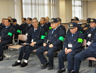 市民安全パトロール隊の皆さん