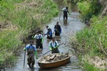 河川の清掃活動