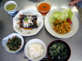 おいしい料理ができました