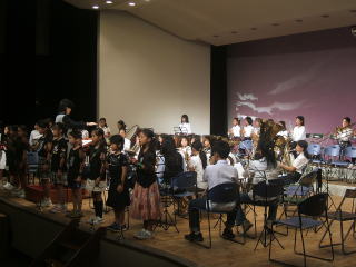 流山北小学校の演奏