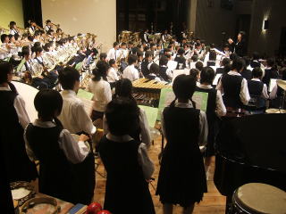 南部中学校の演奏