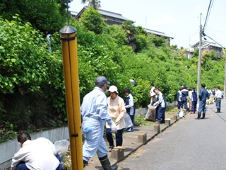 あじさい通り整備活動