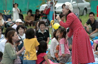 小さなお子さんもたくさん参加