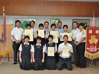 流山高等学校の皆さん