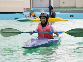 水面に浮かぶのは気持ちいい