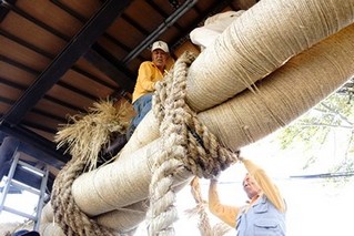 チェーンで釣り上げる