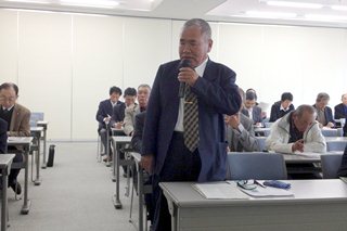 山梨市区長会の木村会長