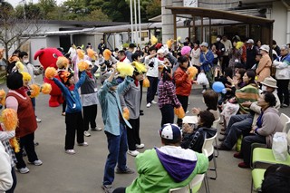 チーバくんも登場