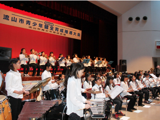東深井小学校合奏部による吹奏楽の演奏