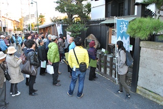 新選組の陣屋跡を見学