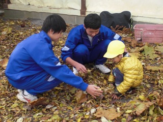 中学生との交流