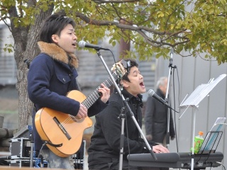 吉崎さとしさんと湖天波さんとのデュオ