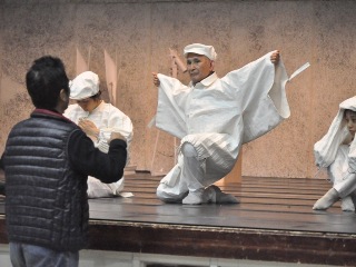 「銀河鉄道」流山公演の通し稽古