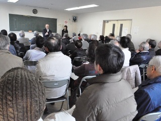 多くの新選組ファンが詰め掛けた会場