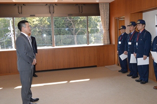 千葉県流山警察署生活安全課・山田貴照課長のあいさつ