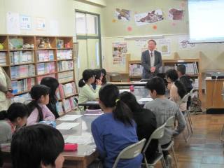 西深井小学校での健康づくり講習会