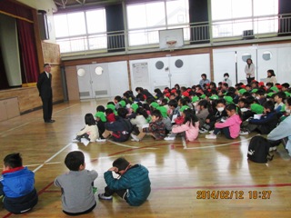 5歳児60人が参加