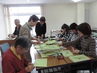 製本の作業